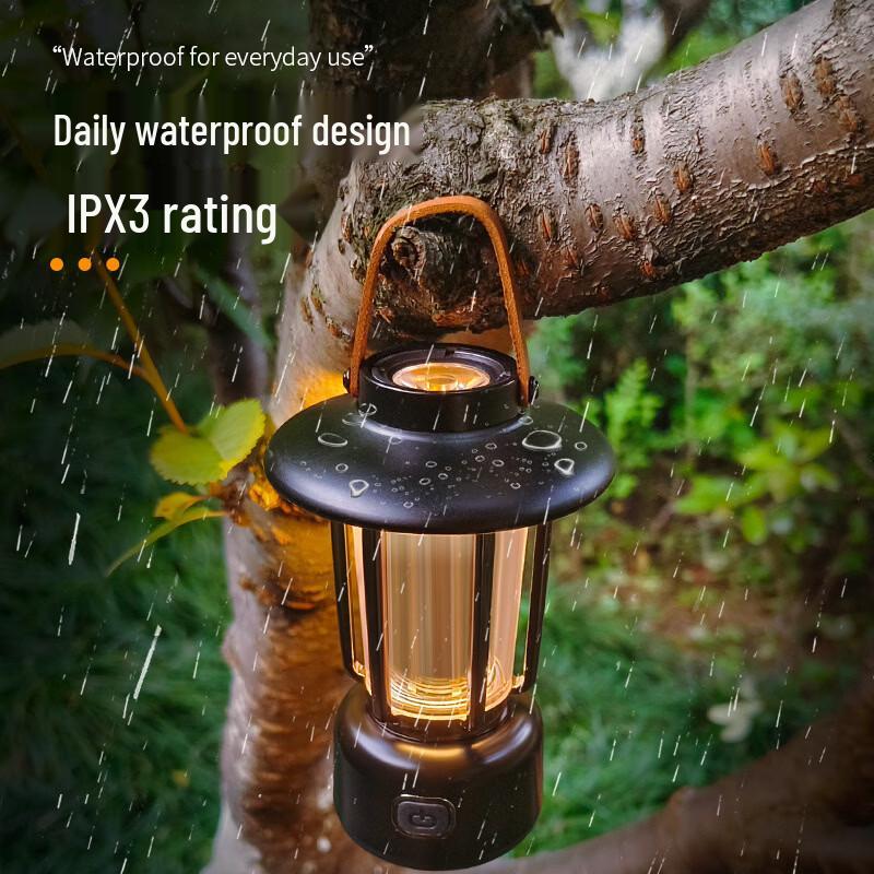 Retro Rechargeable Camping Lantern