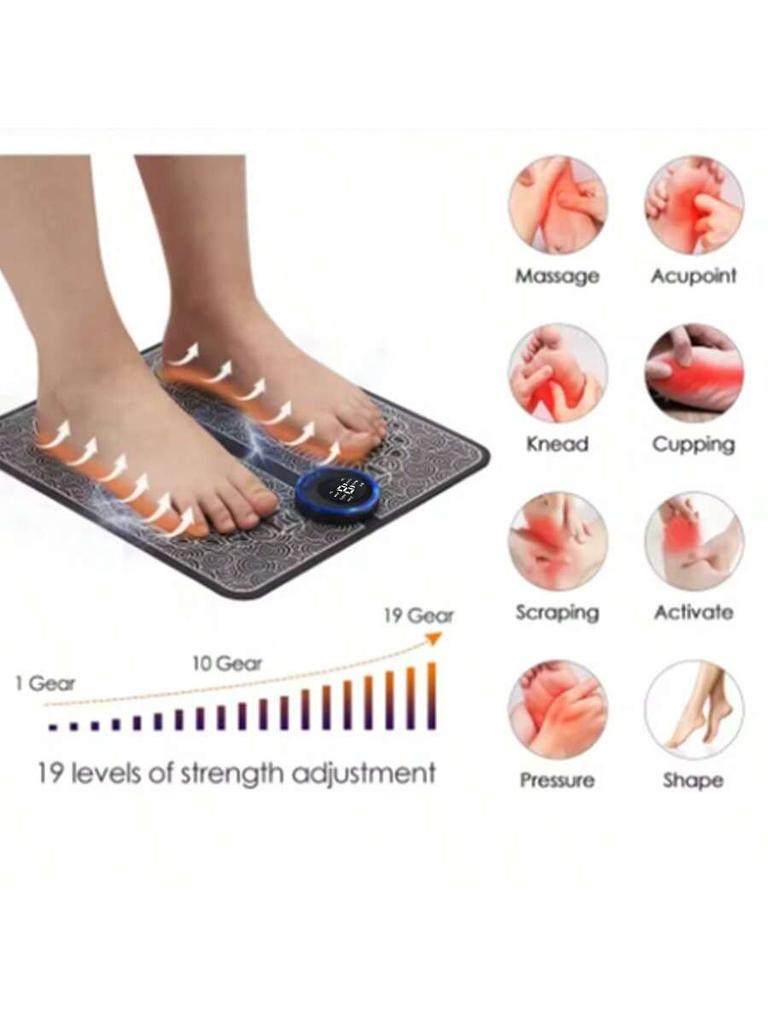 2026 Portable Massage Pad, Massage Stick, Massage Set For Neck, Shoulder & Full Body Massage Combination Rechargeable