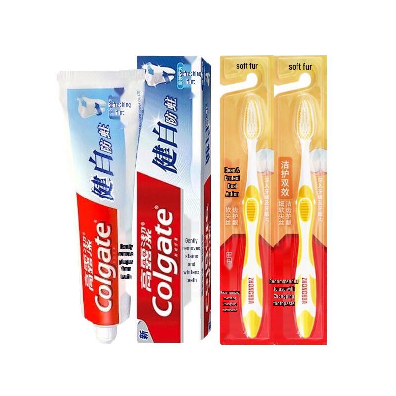 

Colgate Whitening Anti-cavity Toothpaste & Toothbrushes