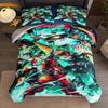 Gurren Lagann Fanart Duvet Cover Set King Queen Double Full Twin Single Size Bed Linen Set