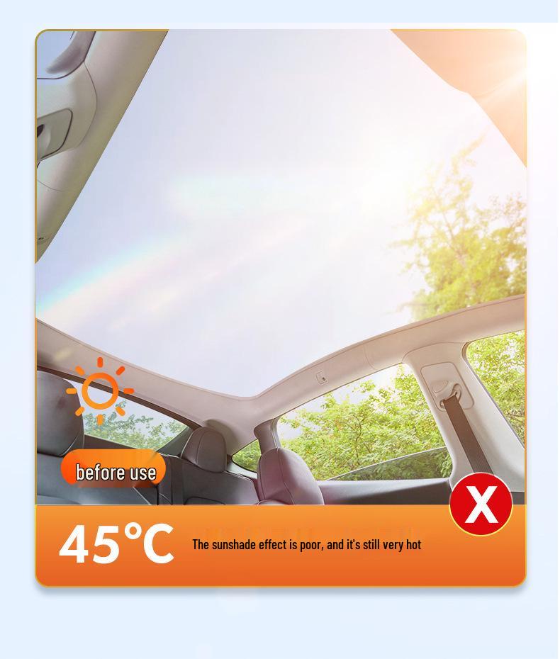 Aion Y22/Yplus Retractable Sunshade: Skylight Heat Insulation Car Roof Film