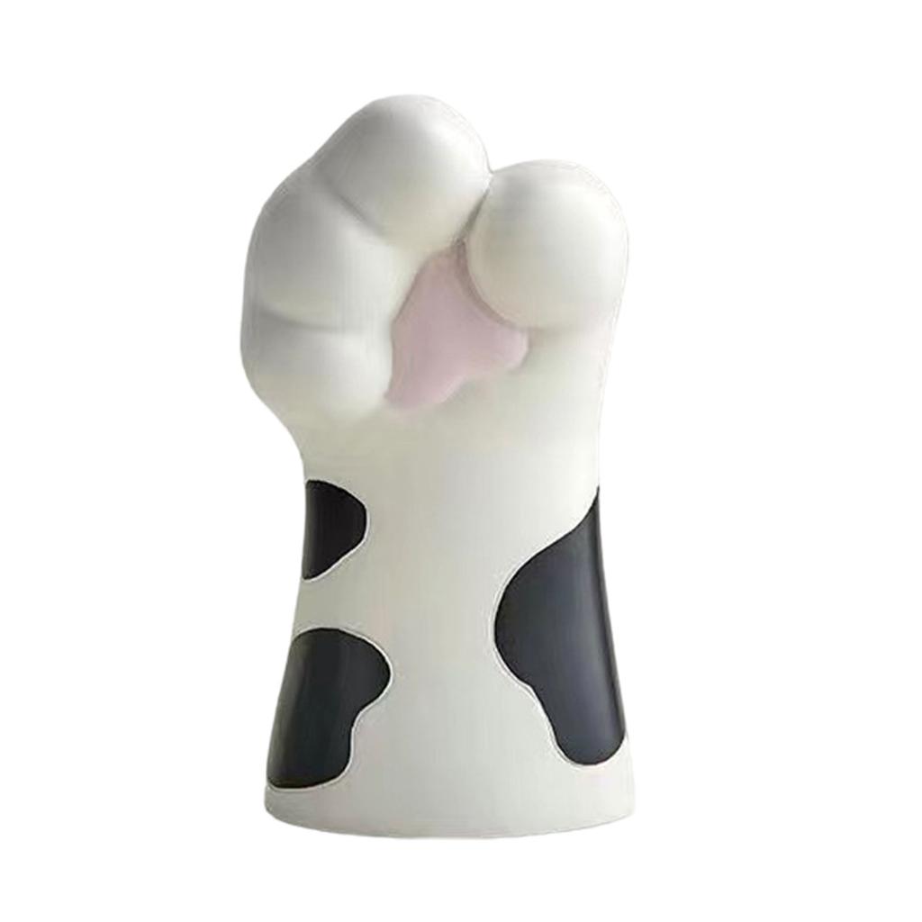 Cartoon Cat Vase Claw Shape Resins Flower Vase Plant Stand Multifunctional Flowerpots Bedroom Table Desk Decorations