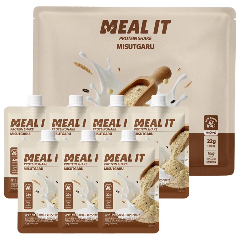 Mealit Diet Management Pocket-sized Protein Shake Misugaru Flavor 1 Set 280g Ingredients: may be subject to change at the | 1 Set 280g
