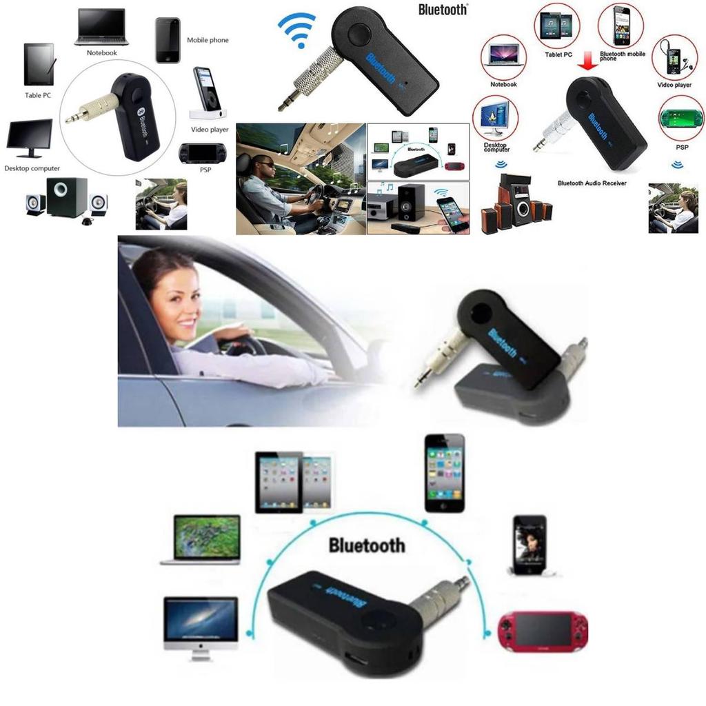 Auxiliary Bluetooth Receiver Wireless Adapter For Car Audio System