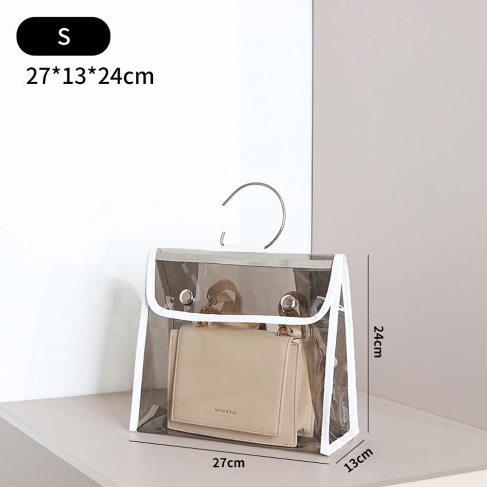 Cheap PVC Transparent Handbag Dust Bag Lady Bags Wardrobe Finishing