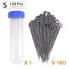100 Pieces Needle Felting Kit, Wool Felting Needles Tool, Essential Tools for Beginner To Expert 3 Sizes 3.58/3.38/3.07 Inch