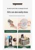 No-Drill Suction Cup Bathroom Shelf & Facial Wipes Storage Box