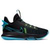 Nike Zapatillas Unisex LeBron Witness 5 EP Negro Azul Claro Furia Verde-Strike Laguna-Pulse CQ9381-004