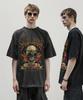 OHP Ohpxharmonia4 Skull Rose Pigment Short Sleeve Tee M