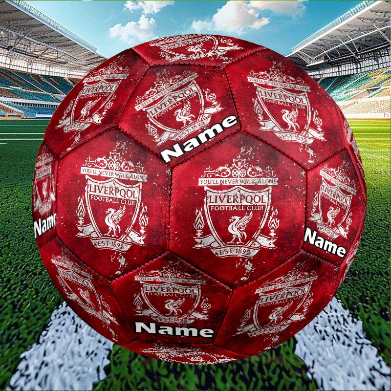 Individueller Name Personalisierte Fußballmannschaft F.C-A Druck Größe 5 Fußball Training & Spiel Fußball, für Team, Kicken, Geschenk für Fußball-Enthusiasten