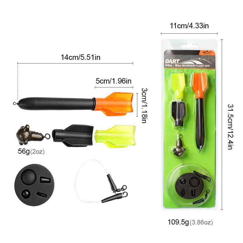 Fishing Marker Float Set Complete Fishing Tackle Accessories Kit Sturdy Pvc Material For Carp And Sea Fishing Supplies