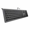 KB460 Ultra-Thin RGB Backlit Silent Wired Keyboard for Gaming & Office Use