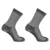 SALOMON Unisex Adult Merino Wool Crew Socks (Pack of 2)