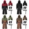 Medieval Renaissance Pirate Knight Cosplay Costume With Cape For Halloween Stage Performance