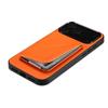 DENIOR D29 For iPhone 17 Pro Max Magnetic Case Leather Back Phone Cover with Detachable Card Holder