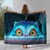 K-Pop Demon Hunters Golden Saja Boys Coperta di Flanella, Coperta in Peluche Ultra Morbida e Calda per Casa Camera da Letto Letto Divano Copertura Ufficio Picnic
