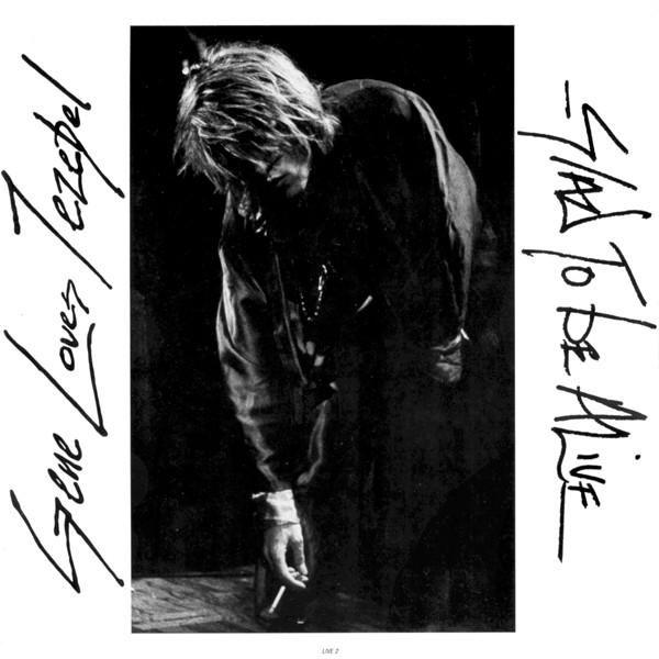LP Record GENE LOVES JEZEBEL Glad To Be Alive LIVE2 Vertigo 1986 Canada Rock Used