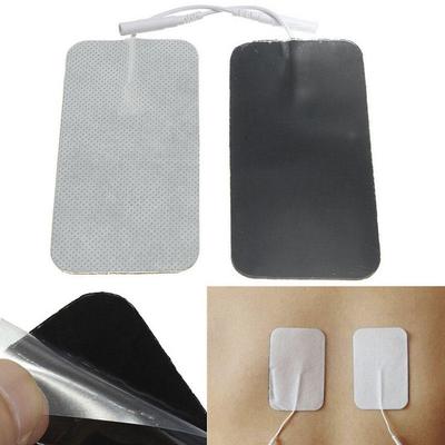 2/4X wiederverwendbare große physikalische Elektroden selbstklebende Pads für Tens EMS-Maschine