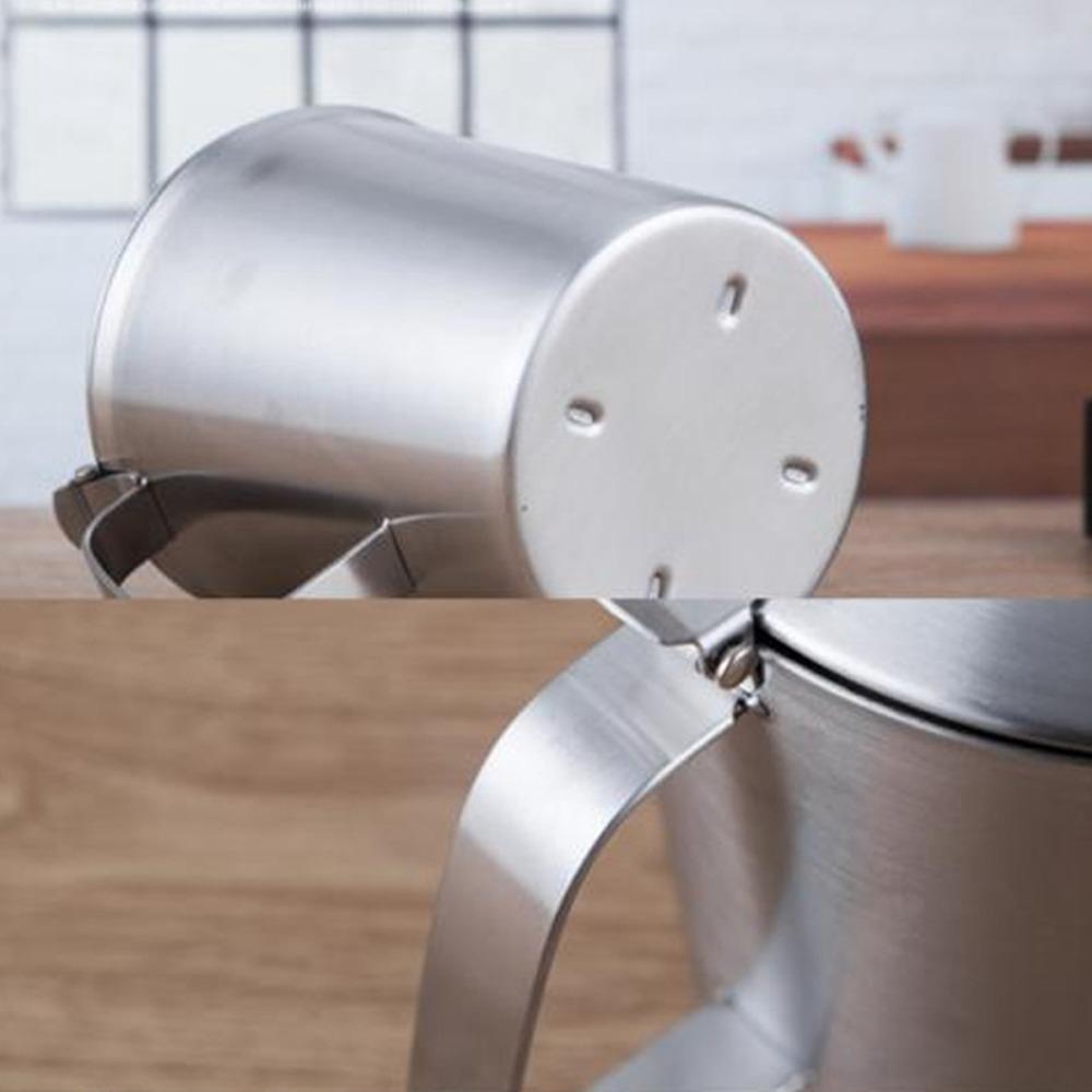 500ml Capacity Stainless Steel Measuring Cup Clear Markings Metal Measuring Cup Coffee Making