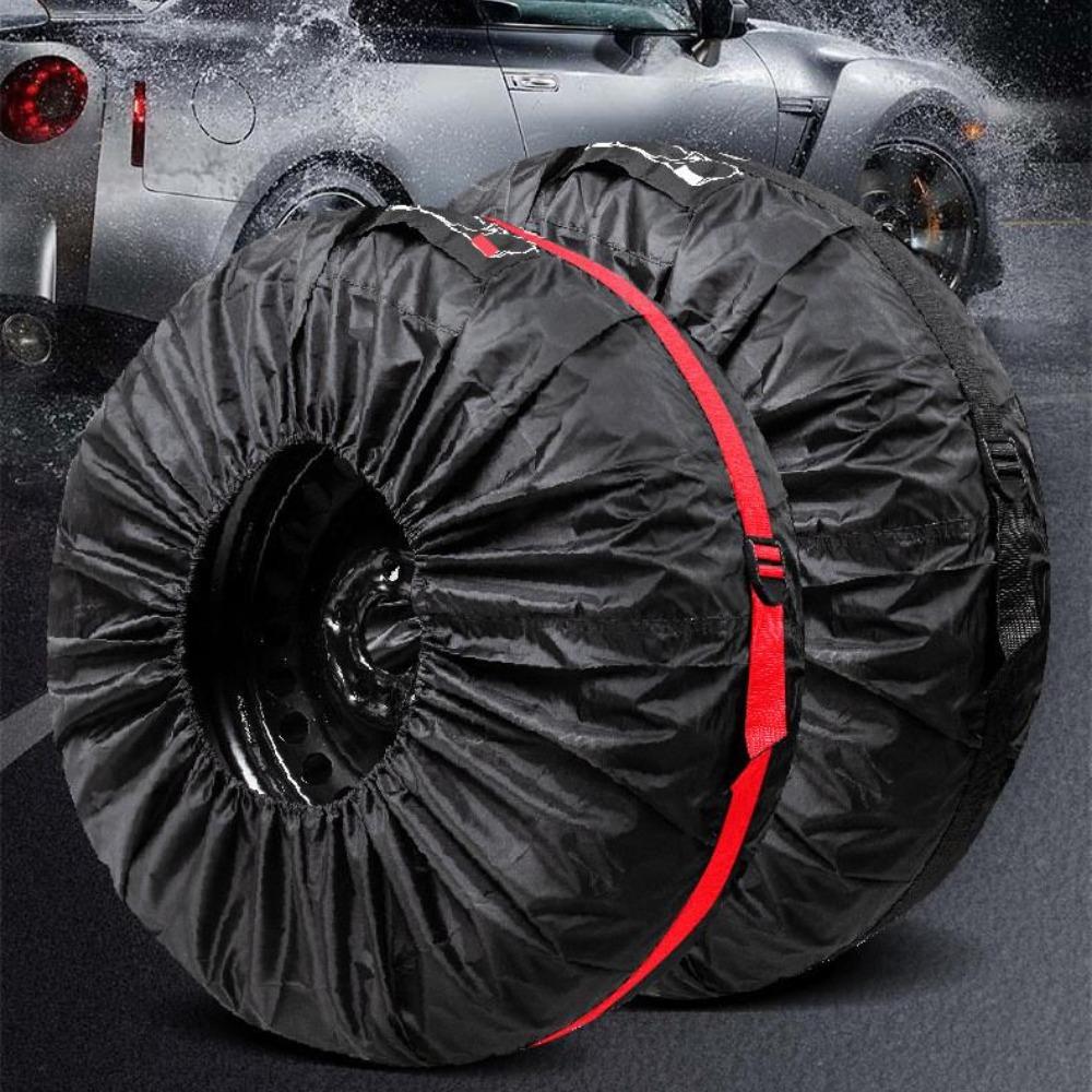 Car Tire Protection Cover Polyester Car Tyre Storage Bags Automobile Tyre Accessories Auto Vehicle Dust-Proof  Wheel Protector