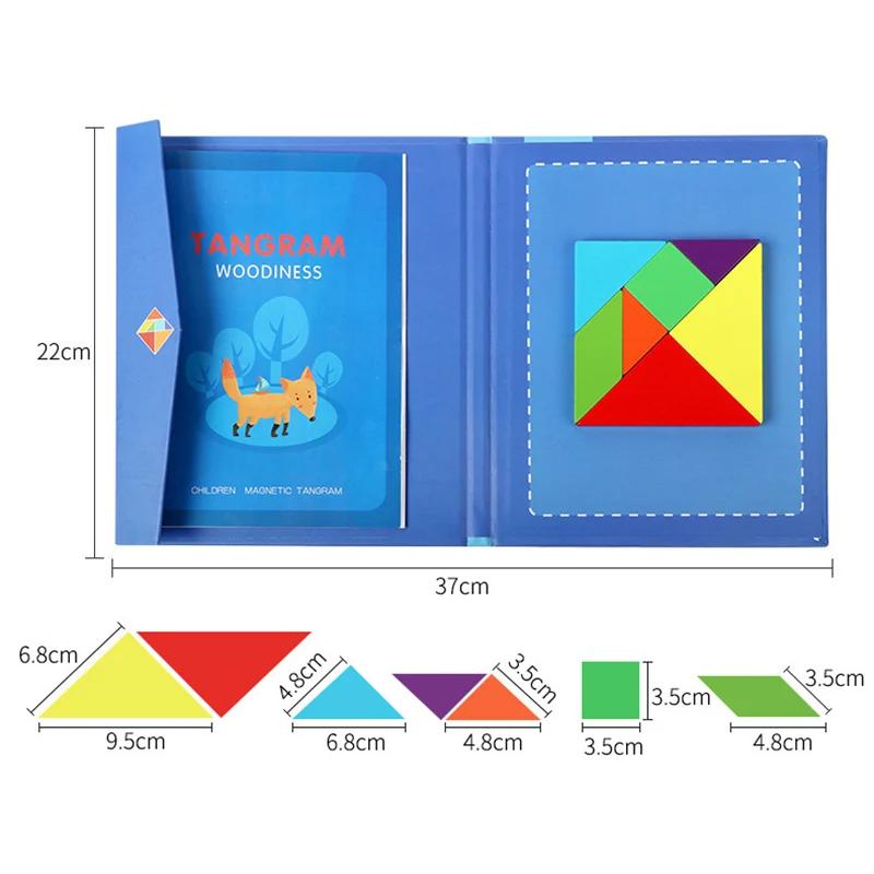 

Toys Model Educational 3D Puzzles Jigsaw Education Wooden ToysAnimal Building Learning Puzzle Magnetic Baby Game Children белый