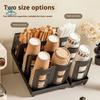 Detachable Design Disposable Cup Holder Multifunctional Large Capacity Coffee Cup Storage Rack Space Saving Single/Double Row