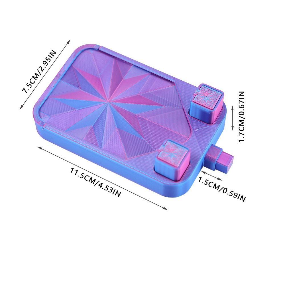 Multi-Color Partitioned Rhinestone Storage Tray Silky  Painting Accessories  for Adults