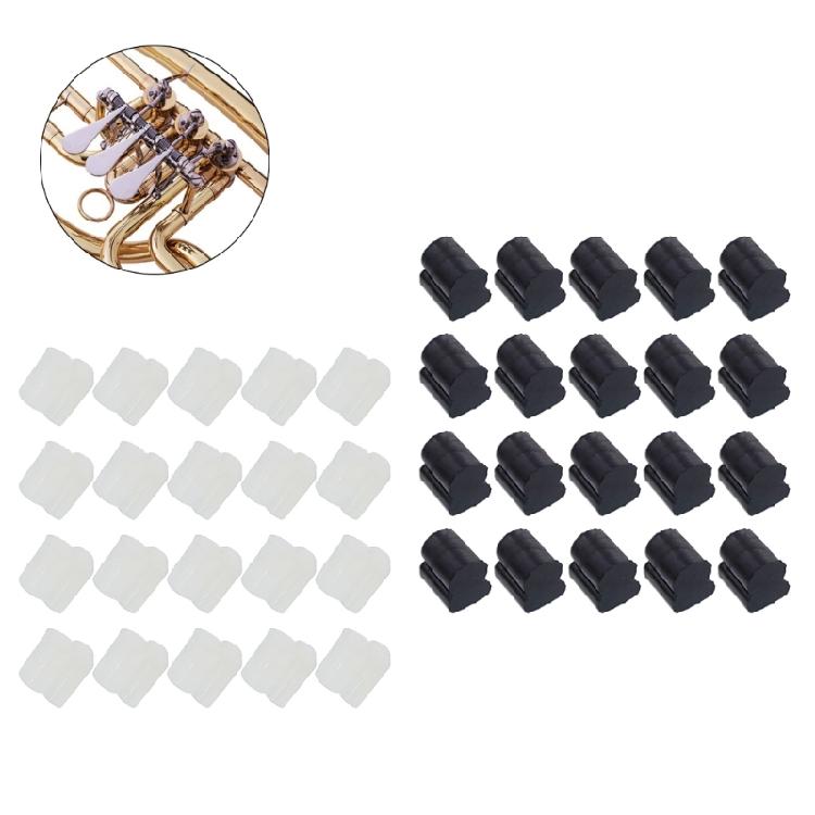 20Pcs Noises Resistant Horn Piston Silicone Pad Rotary Valves Buffering Stop