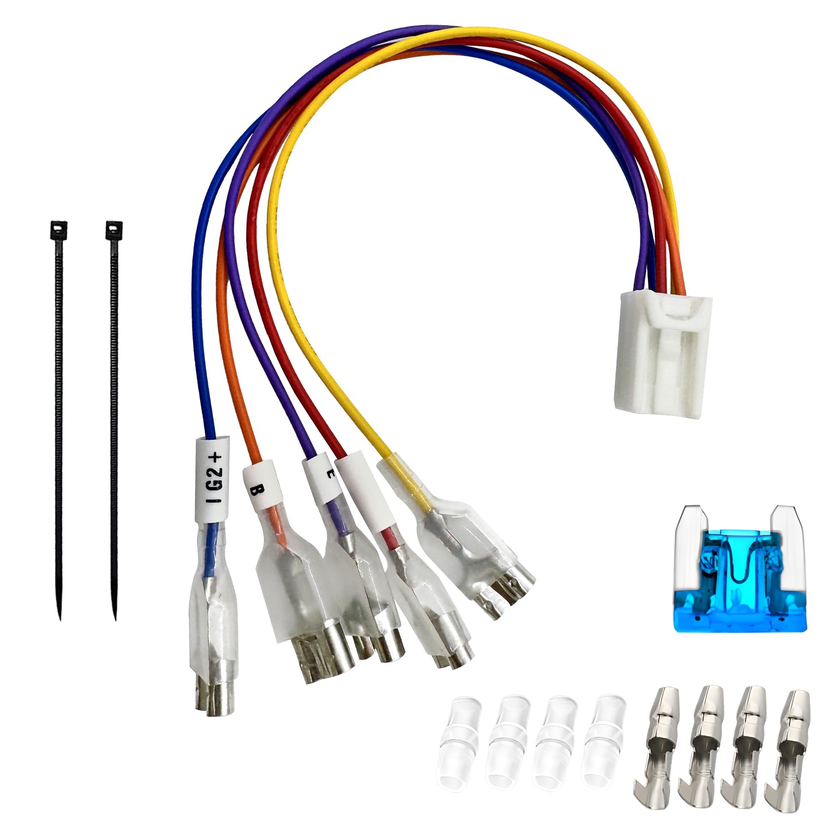 KONPON Honda ZR-V RZ3 RZ4 RZ5 RZ6 Совместимый / Совместимая опция розетки питания Разъем Двойные маркерные трубки Простая установка