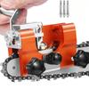 Handheld Chainsaw Chain Grinder Portable Chain Clamp Sharpening Tool Quick Grinding for Outdoor Chainsaw Maintenance Equipment
