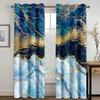 New Trendy Luxury Marble Pattern High Shading Curtain Bedroom Living Room Window Blackout Curtain New Pattern Multiple Colour