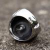 Stainless Steel Unique Black Stone Ring Gothic Biker Retro Old Totem Jewelry for Gifts Free Shipping