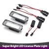 12V Auto LED Kennzeichenleuchten für VW Passat B6 CC Eos Golf 4 5 6 7 Mk7 Polo Superb Seat Leon Altea Außen Zubehör