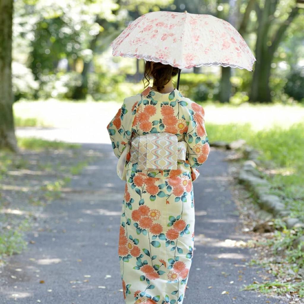 KFLUER Sun Folding For Sunny or Rainy Floral UV Light Heat UV High Strength 8 Sun Easy to Storage Pouch Included Women's Umbrella, Compact, Umbrella,