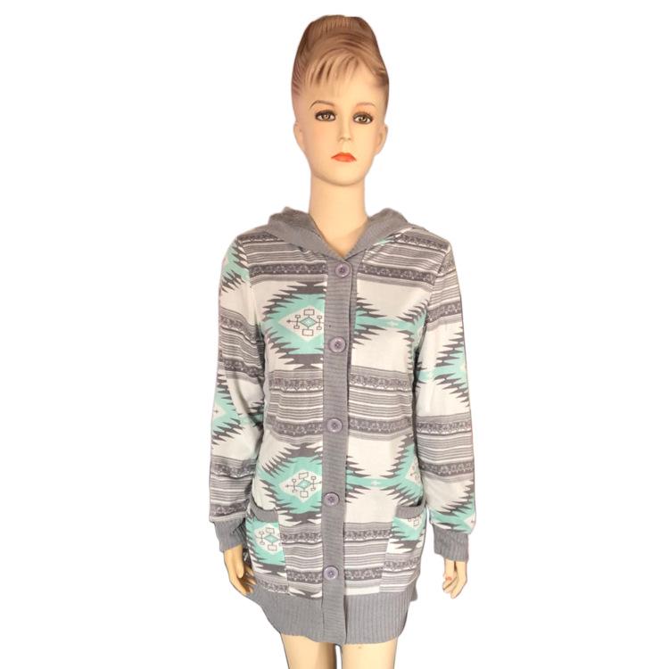 

Cardigan Women Sweaters Fall Winter Europe United States New Long Hair Thickening Hooded Cardigan Sweater Women Fashion 3XL