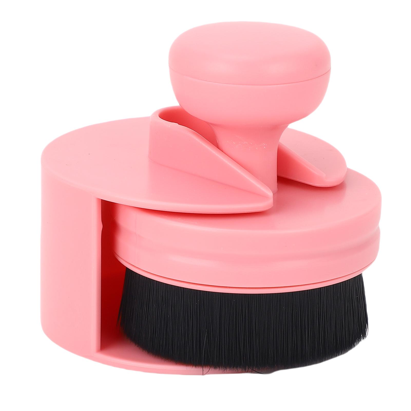 

Nail Dust Brush Round Handle Flat Head Professional Soft Nail Art Dust Cleaning Brush