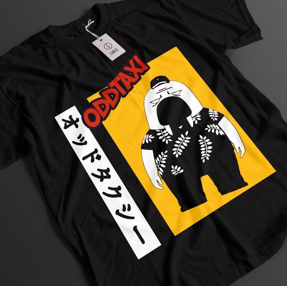 

Odd Taxi Shirt Odokawa Tshirt Goriki T-Shirt Shirakawa Top Kakihana Anime Tee XL
