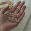Fashion Pearl Delicate Paper Clip Pearl Hairpin Edge Clip Bangs Clip Headgear Hair Accessories