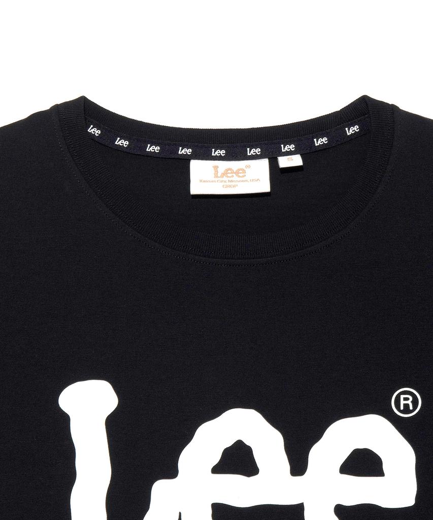 LEE Women Big Twitch Logo T-Shirt Black
