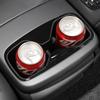 Für Kia EV9 2025 2025 TPE Armlehne Hinten Getränkehalter Aufbewahrungsbox Tablett Organizer Auto Innenzubehör Schwarz