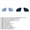 For BMW X1 E84 F48 F20 F21 F40 F22 F23 F30 F31 F34 F10 F07 F11 Heated Rearview Mirror Glass Accessories