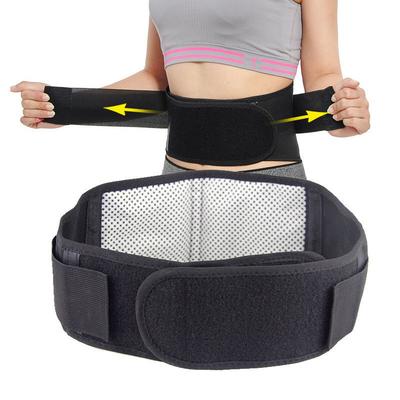Verstellbarer Taillen-Selbsterwärmungs-Gürtelprotektor Rücken-Taillenstützgürtel Lendenwirbelstütze Massageband Gesundheitspflege Taillenstützgürtel