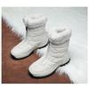 Women's Plus Size Cotton Boots - New Casual Fleece-Lined Thickened Warm Snow Boots - Large Cotton Boots