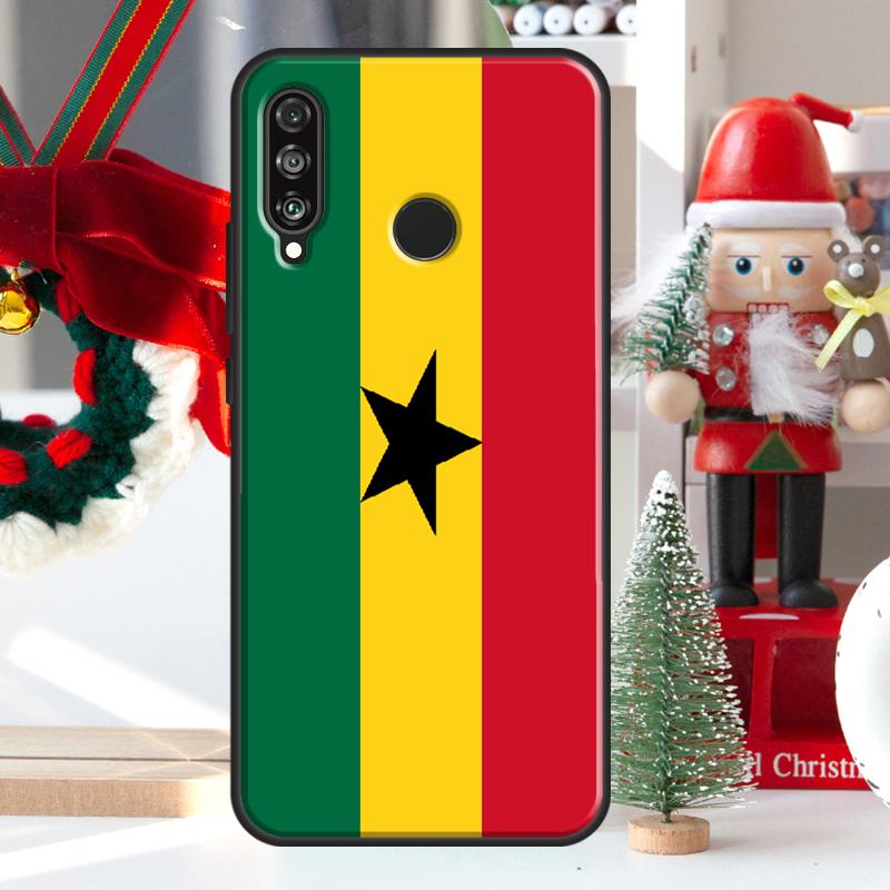 

Ghana Flag Banner National For Huawei Nova 7i 8i 11i 12i 12s Y73 Y70 Y90 Y60 Y72 Y61 Y91 9 10 SE P30 Pro P40 Lite Case Nova 9 SE