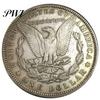Simulazione Falso Dollaro Morgan Moneta Commemorativa Anello Soffiante Collezione Regalo