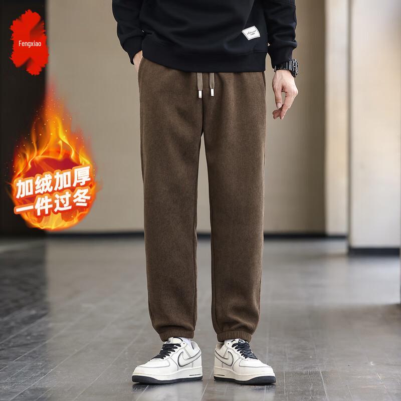 

Мужские вельветовые повседневные брюки Осень/Зима 2025 2XL