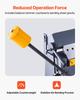 Box and Pan Brake, 1220 mm/48 inch Sheet Metal Bending Brake,16-Gauge Mild Steel Capacity, 0-135 Degree Adjustable, Metal Bender Machine with 16