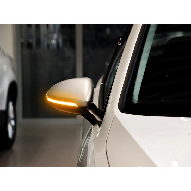For VW Golf 7.5 MK7.5 GTI R GTD RLINE MK7 7 Dynamic Blinker LED Turn Signal Mirror 2013 2016 2017