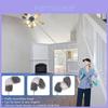 Extendable Feather Duster Brush Set With Telescopic Handle For Home Cleaning And Dust Removal