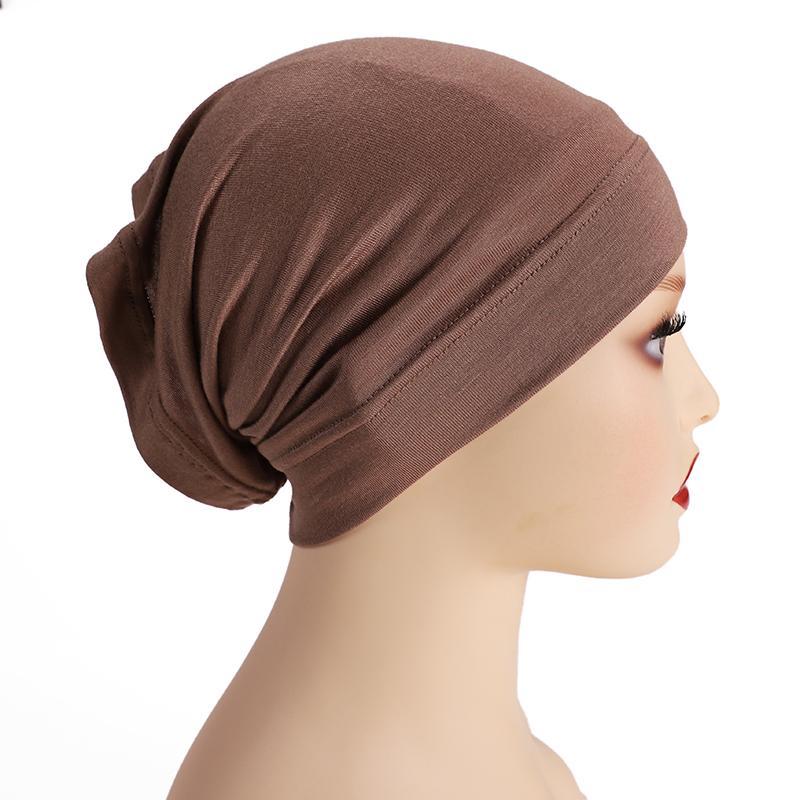 New Designs Muslim Underscarf Women Undercaps Cotton Jersey Headwrap Cover Inner Hijab Cap